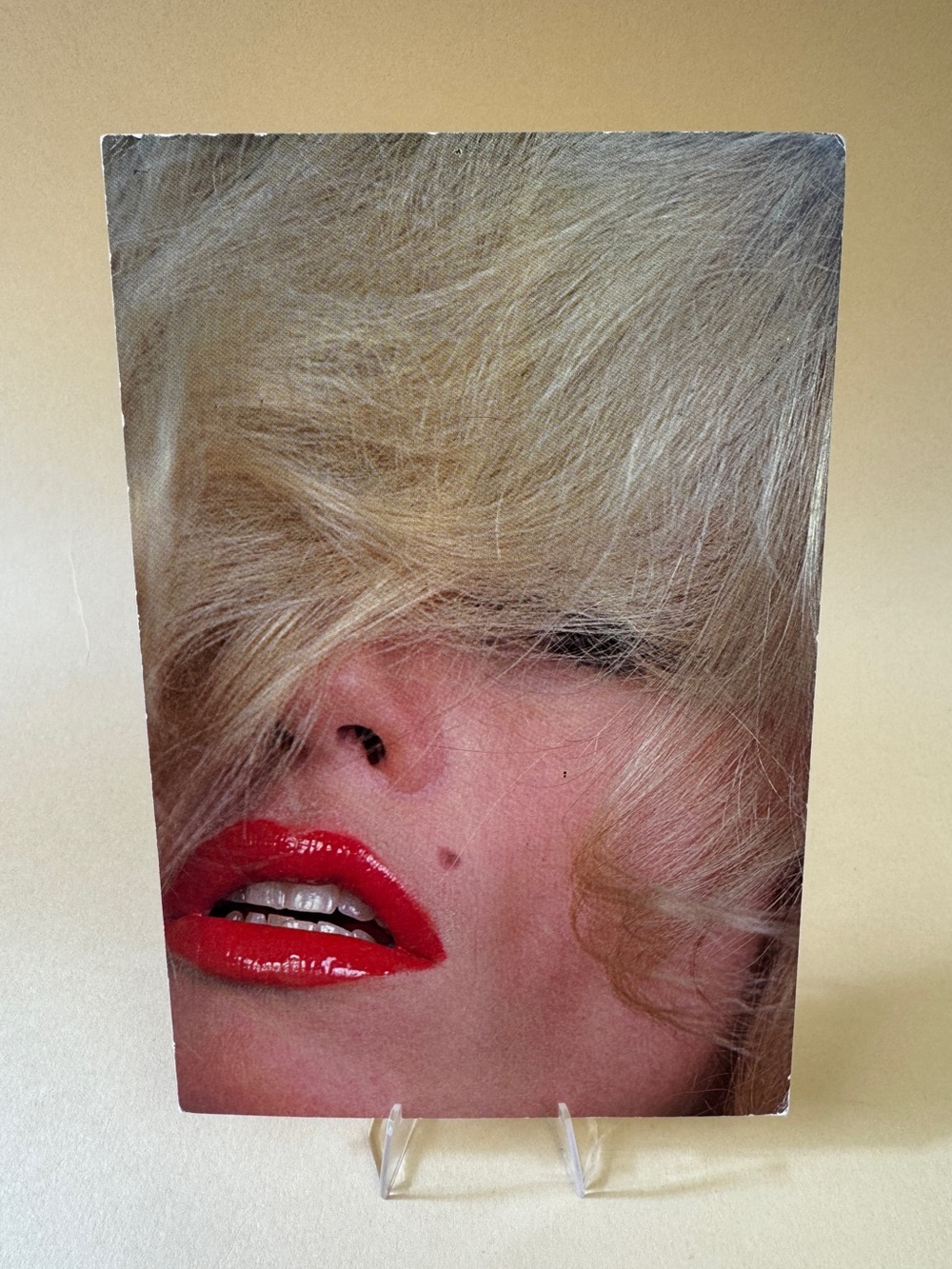 Vintage 1981 Marilyn Monroe Postcard Bill Cadge American Postcard Co #101